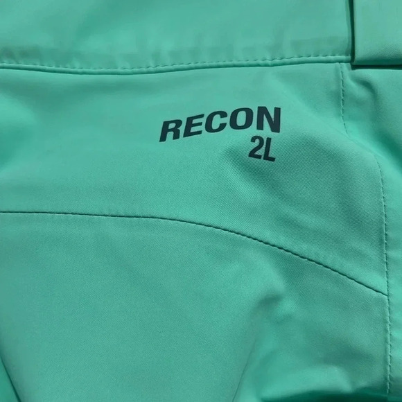 Strafe outerwear Recon 2L Wildcat Pant ski size large in teal NWOT - Picture 4 of 9